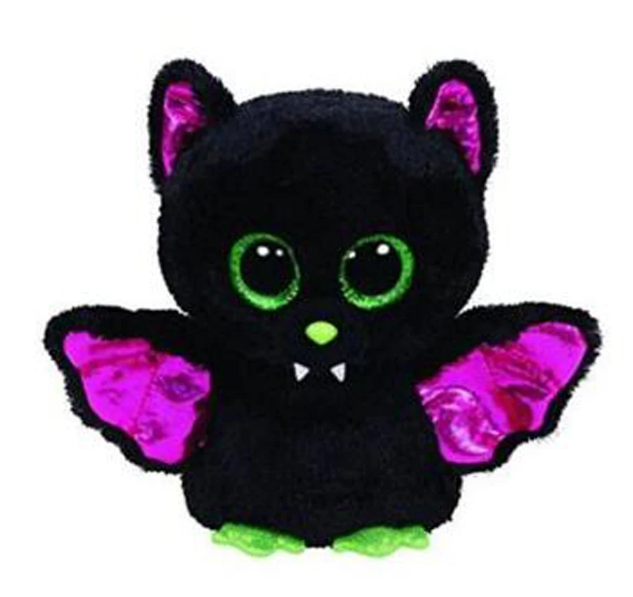 Ty Beanie Boos серый Кот плюшевая кукла девочка подарок на день рождения Единорог Сова собака лиса 15 см большие глаза Плюшевые животные и плюшевая кукла