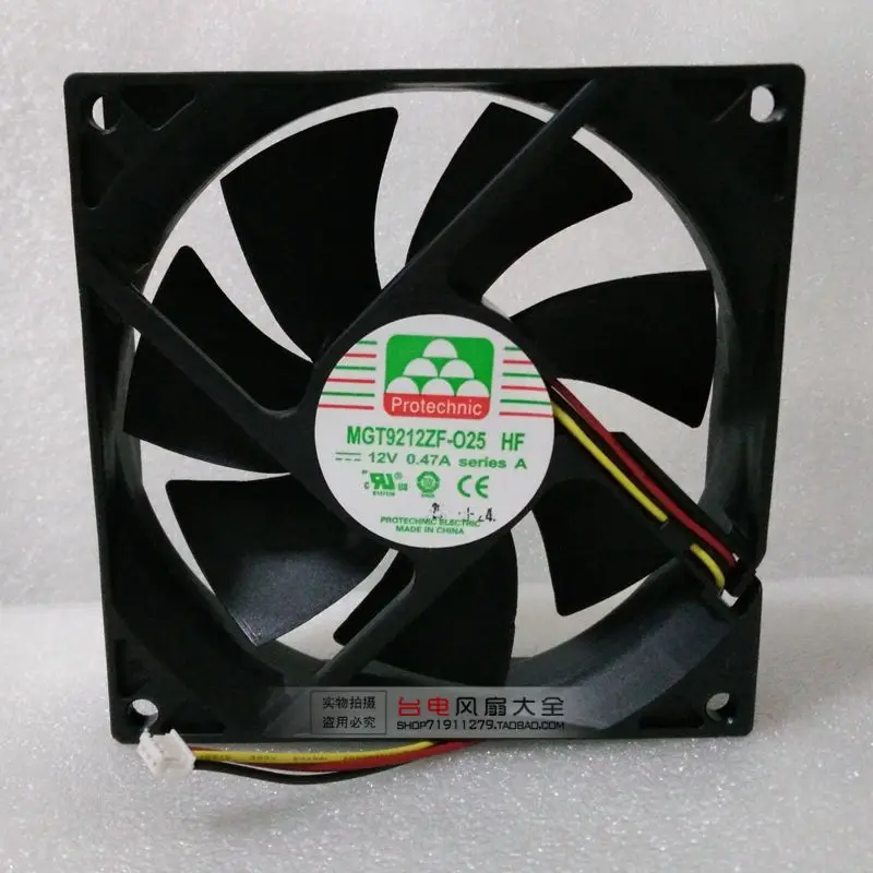 

9025 12V 0.47A 9CM Wind Cooling Fan MGT9212ZF-O25