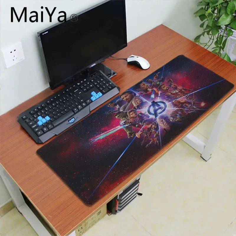Lock Edge 30x60cm Maiya Мстители 4 эндигра ноутбук игровые мыши коврик для мыши игровой коврик для мыши xxl стол ноутбук коврик для мыши геймер Настольный коврик - Цвет: Lock Edge 30x60cm