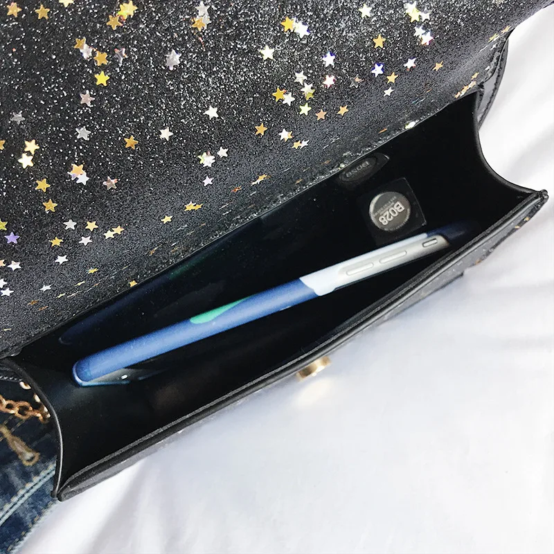 2018 Новая мода блестками лакированный Для женщин сумки корейский Двусторонняя