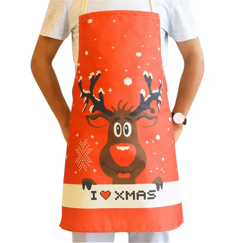 Рождественские украшения из фланелевой ткани с надписями новогодние фартук