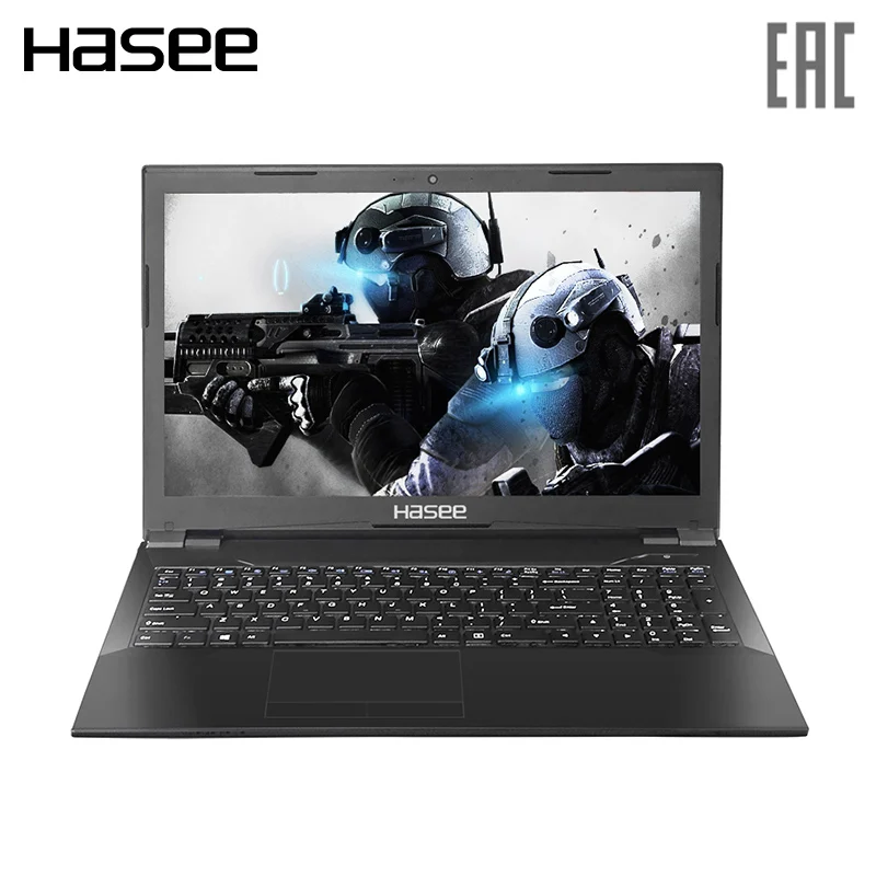 Игровой ноутбук Hasee K680E G6D3 15.6&quot IPS FHD/ i5 8400 2.8 GHz / GTX1050Ti 4ГБ/ 8ГБ/ 256ГБ SSD/ White подсветка/