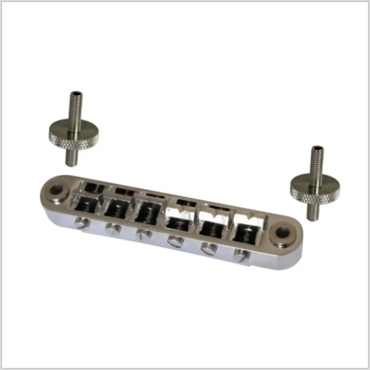 

NEW Chrome Tune-o-matic Guitar Bridge, Vintage Sty