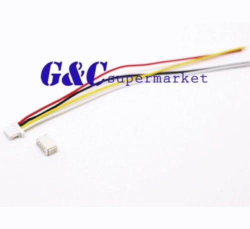 5 комплектов микро мини. SH 1 0 мм 4 контактный JST разъем с проводом|mini mini|connector jstmini micro