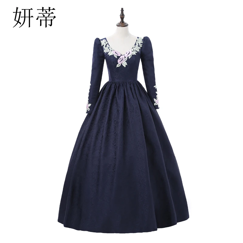 Женское Атласное Бальное Платье элегантное бальное платье с вышивкой и длинным