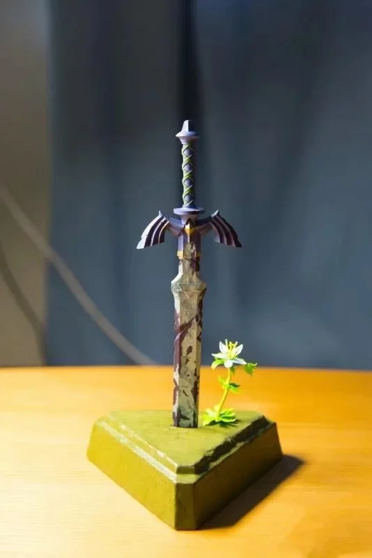Zelda Дыхание диких фигурка меч небоскреб фигурка версия ПВХ Горячая Коллекционная модель игрушка подарок XY