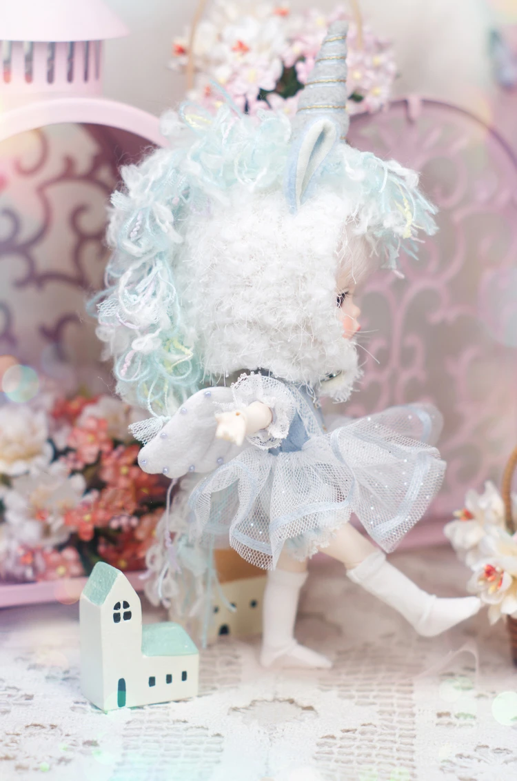 1/8 SD BJD Кукла Одежда Единорог Платье Костюм для 1/8 BJD куклы Подарки для детей