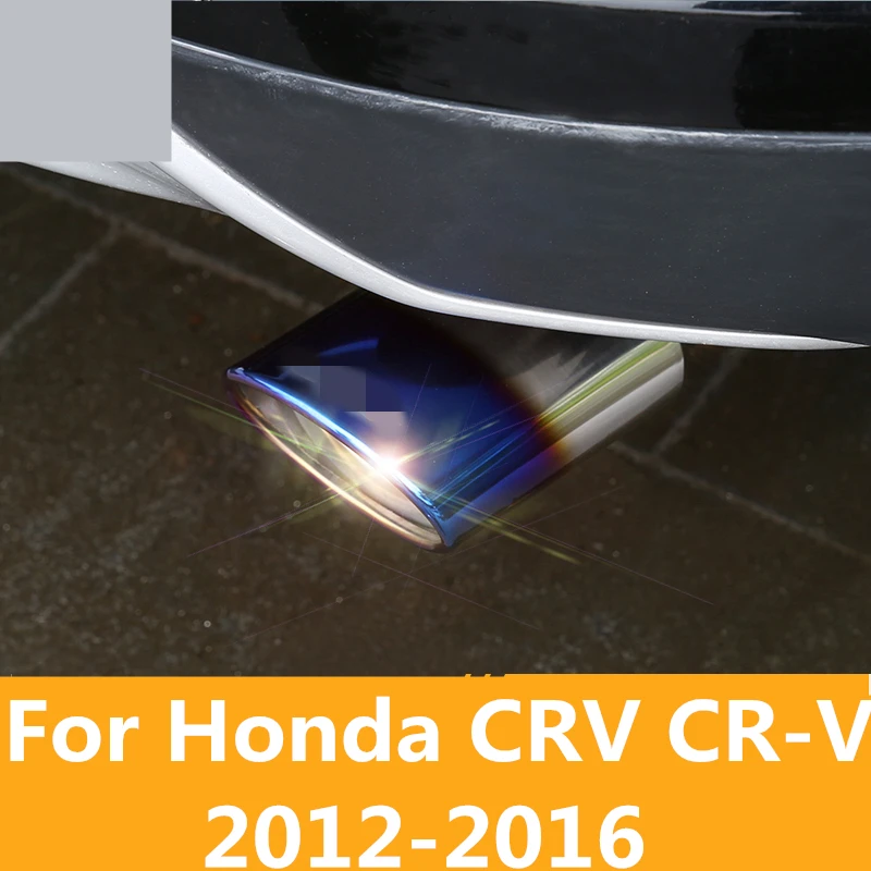Для Honda CRV CR V 2012 2016 автомобильный Автомобильный глушитель наконечник из