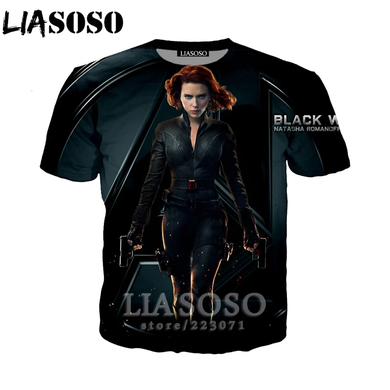 LIASOSO летняя новая модная мужская и женская черная толстовка с объемным принтом