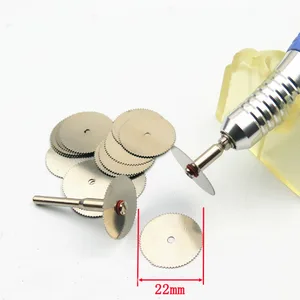 Лезвия для циркулярной пилы по дереву аксессуары для резки dremel, 15 шт., 22 мм