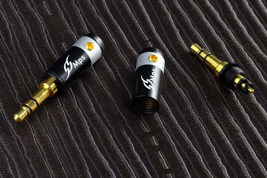 Hi Fi MPS Eagle 4S 3 полюса 5 мм аудио 24k позолоченный разъем для наушников разъемы jack