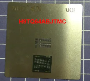 1 пара/лот шт. EMMC H9TQ64ABJTMC + BGA трафарет reball|Платы для мобильных телефонов| |