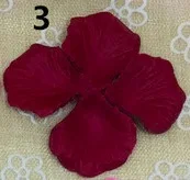200 шт. шелк Лепестки роз Petalas De Rosa искусственный цветок свадьбы пользу и свадебный подарок Интимные аксессуары свадьбу Декор Свадьба свадебные украшения декор аксессуары оформление - Цвет: 3