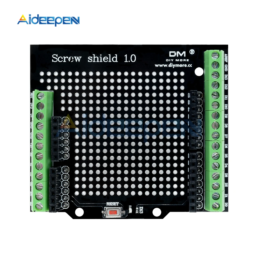 Винт Proto щит Собранный прототип терминал Плата расширения открывающийся