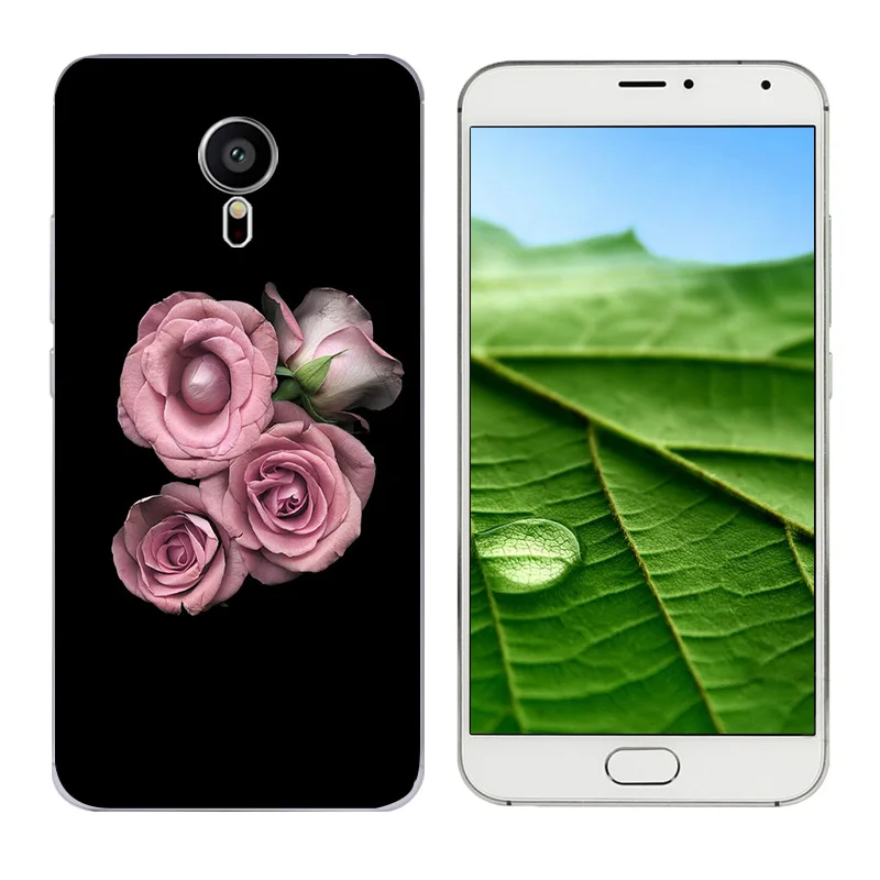Чехлы для Meizu MX5 чехол 5 дюйма мягкий силиконовый из ТПУ Mx с треугольным принтом