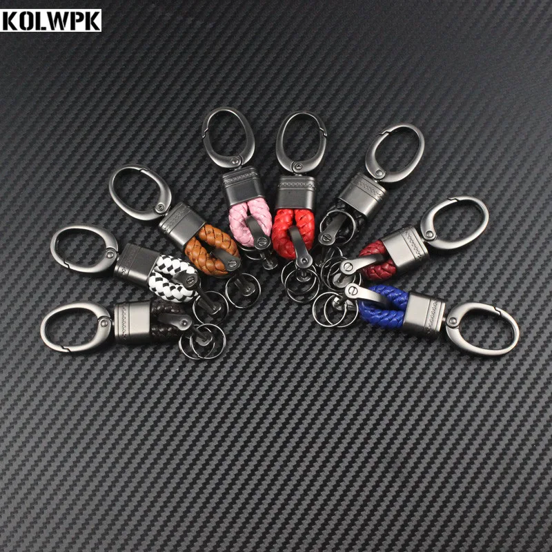 Металлический брелок из искусственной кожи для Land Rover LR2 LR3 LR4 Freelander Discovery Evoque Range