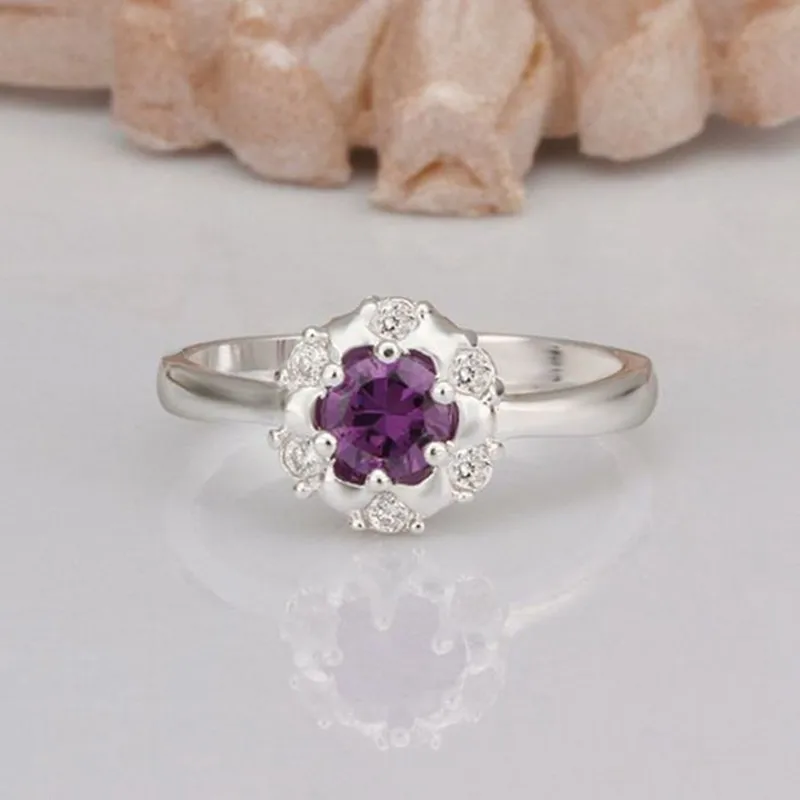 Посеребренная кольцо стерлингового серебра Jewelry Кольцо заводские цены моды