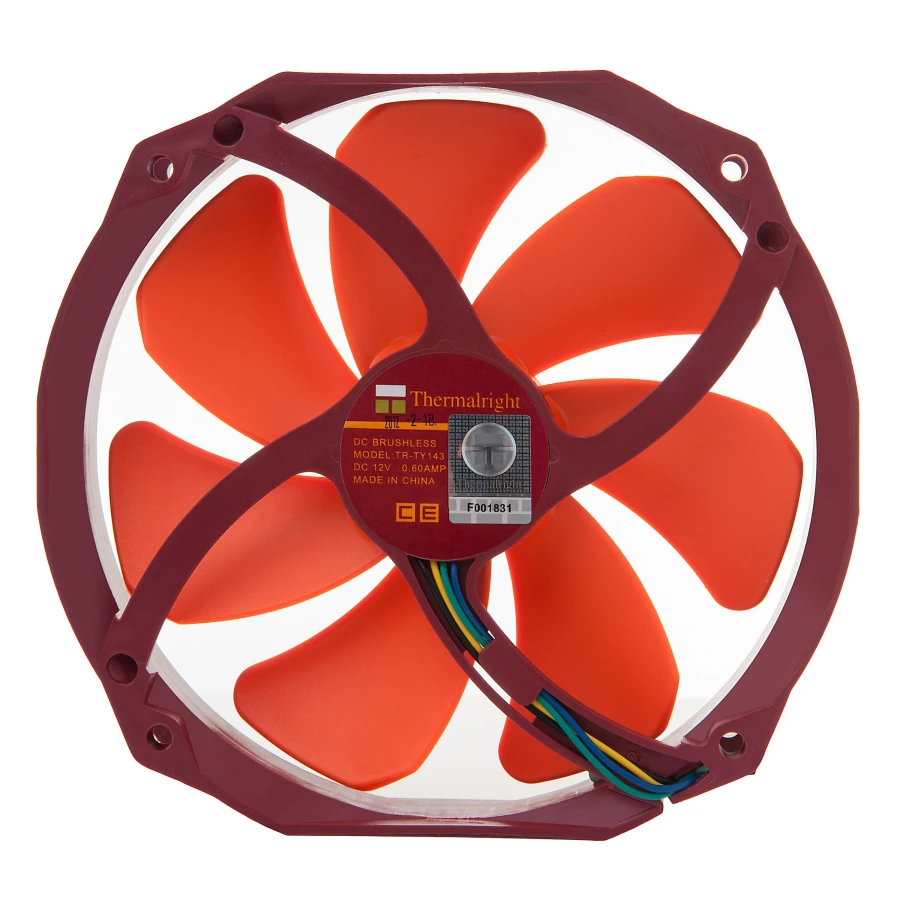 Thermalright TY-143 радиатор 14 мм 4PIN PC компьютер радиатор процессор кулер корпуса башни вентилятор охлаждения