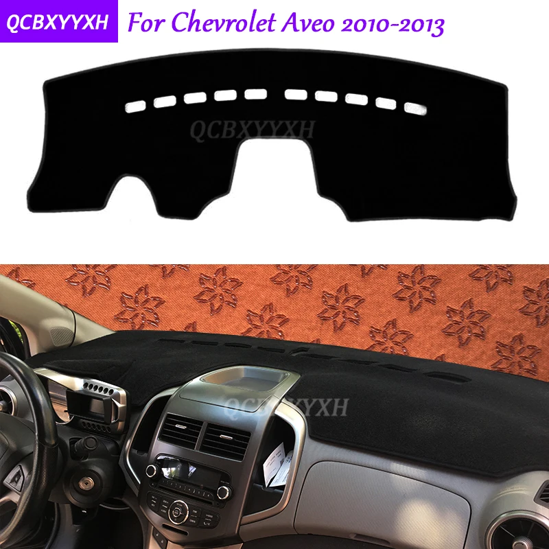 Коврик для приборной панели Chevrolet Aveo 2010 2013 защитный коврик интерьера Photophobism