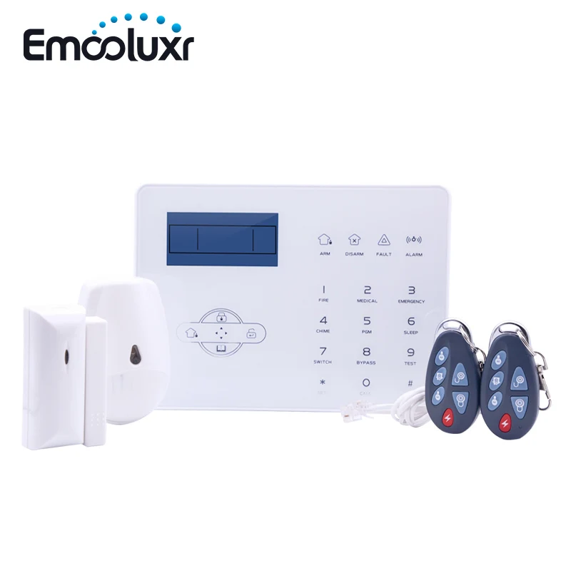 

Wireless Home Security Alarms Touchscreen GSM PSTN Alarm System Android IOS APP Control Intrusion Alarm ST-IIIB Pet Friendly