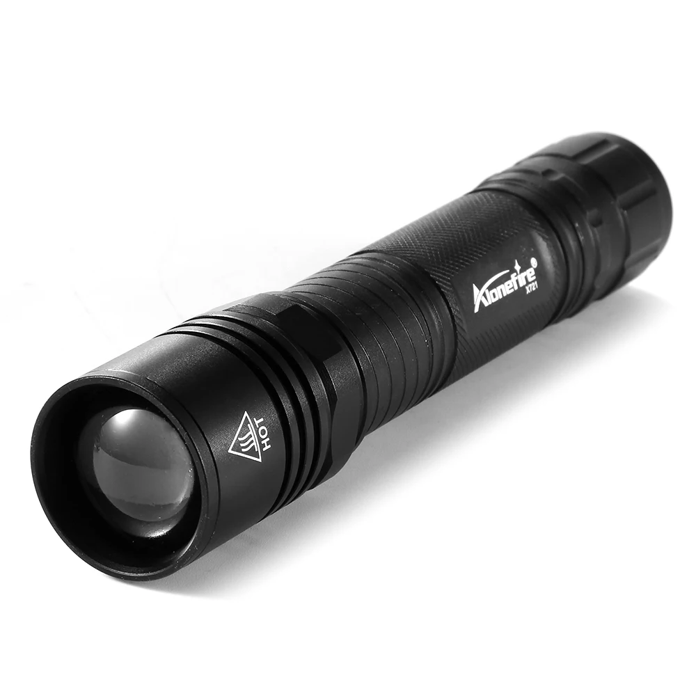 AloneFire X721 светодиодный фонарик масштабируемый тактический фонарь XML T6 Lanterna