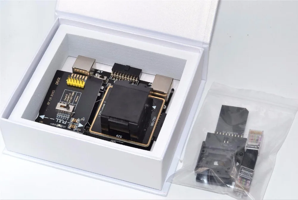 Allsocket EMMC 6in1 новый инструмент EMMC153/169/221/162/186/529 для Z3X легкий JTAG коробка Riff Box 2 UFI|tool