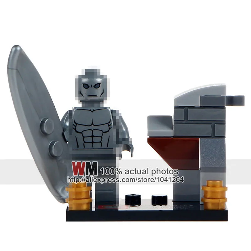 Одиночная Серебряный Серфер Росомаха Antman Ultron экшн строительные блоки коллекция детские подарочные игрушки WM1633