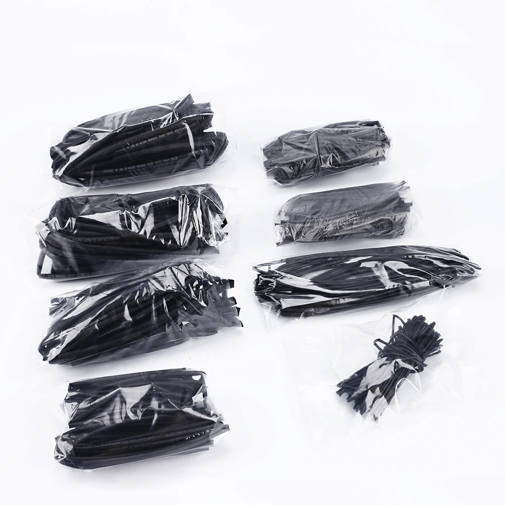 

ELECALL 10m Heat Shrinkable Tube insulation Shrinkable Tube Assortment Electronic Polyolefin Ratio Wrap Wire Cable Sleeve Kit
