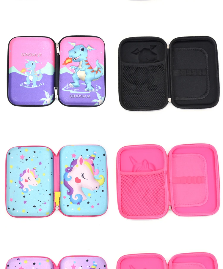 EVA пенал Чехол Estuche Escolar Kalem Kutusu Etui коробка для карандашей Lapices Cartucheras Para Lapices Unicorn школьная сумка