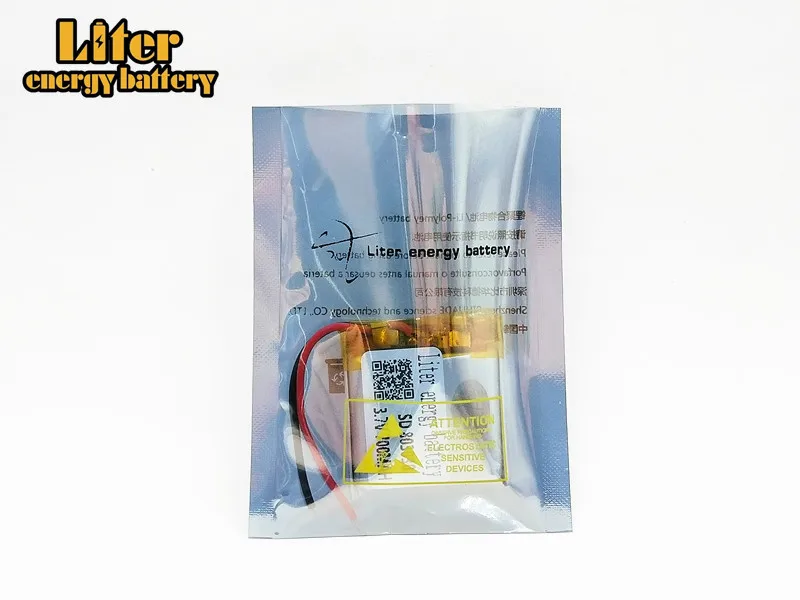 Литий ионная аккумуляторная батарея 3 7 в полимерная литиевая 803030 083030 мАч с