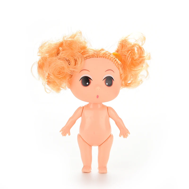 8 см Принцесса Форма для мини тортов голая кукла с двойными белыми булочками