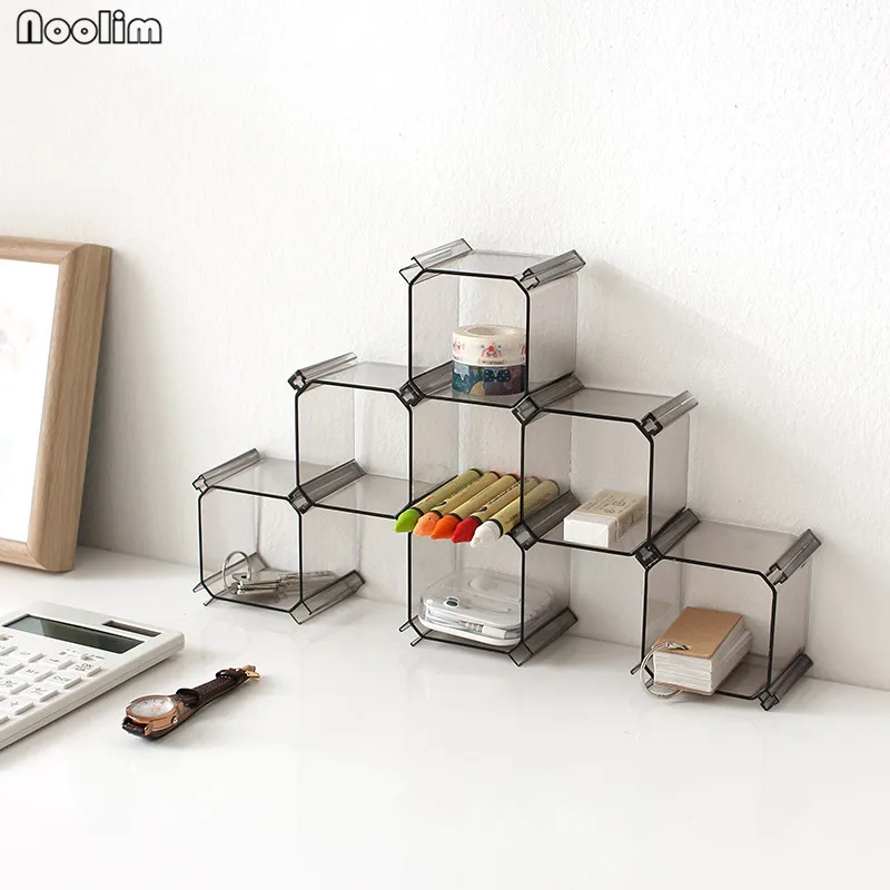 NOOLIM 6 шт./компл. DIY улей носки коробка для ящика Нижнее белье Галстук Органайзер