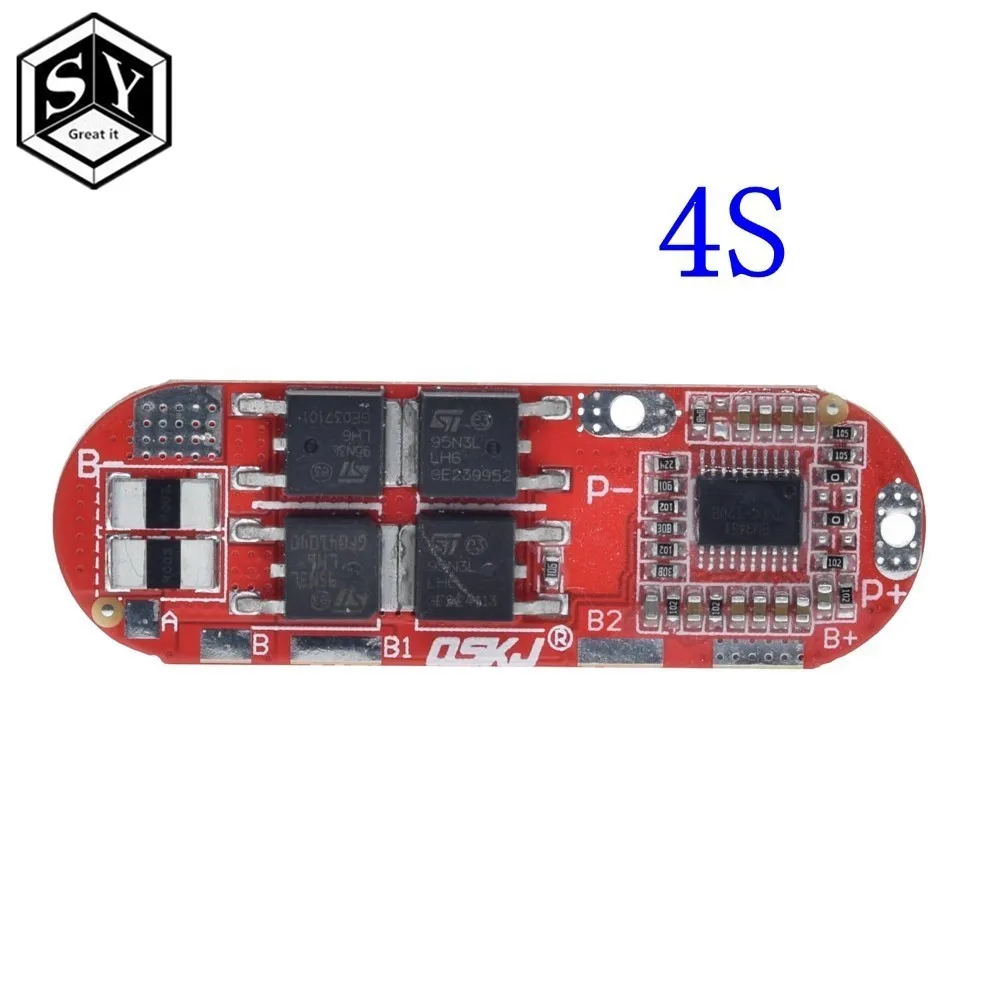 Bms 1s 2s 10a 3s 4S 5S 25a Bms 18650 литий-ионная Lipo литиевая батарея Защитная печатная плата модуль Pcb Pcm 18650 Lipo Bms зарядное устройство