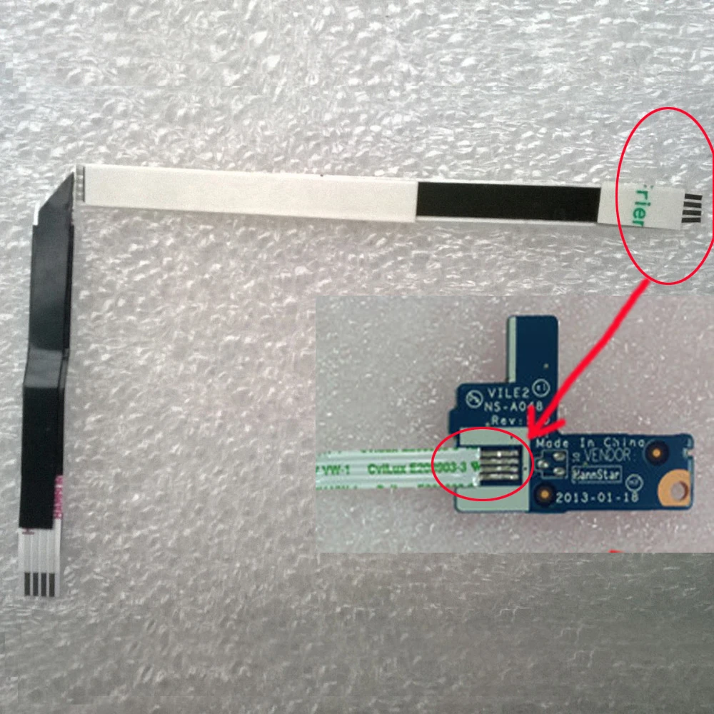 Новый оригинальный 4Pin FFC кабель для платы питания|4pin power cable|for cablecable |