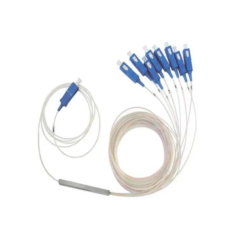 10 шт. epon olt onu system plc splitter 1*8 mini type steel tube optical 1260-1650nm 0 9 мм | Мобильные телефоны и