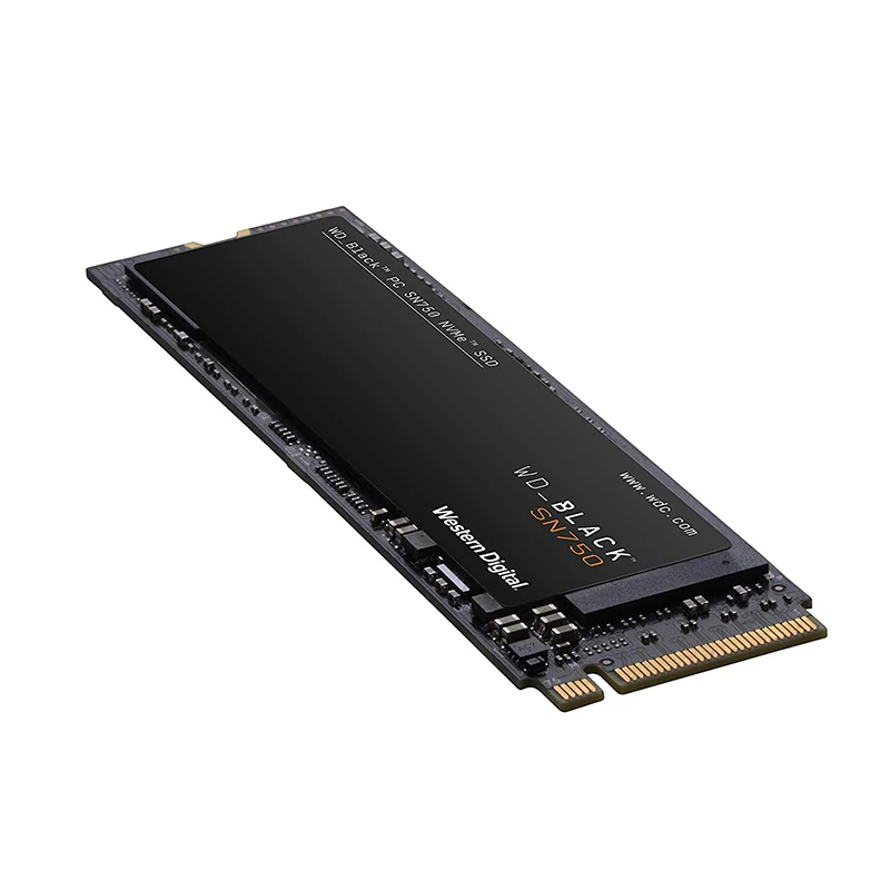 Твердотельный накопитель WD SSD черный NVMe 3D NAND 500 Гб M.2 2280 WDS500G2X0C 3400 дюйма|Внутренние