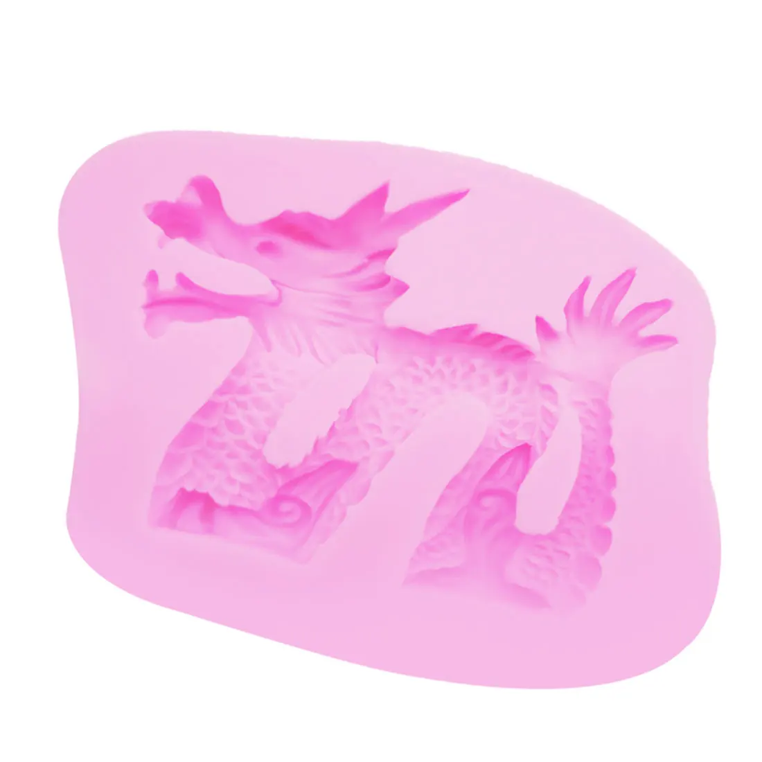 Трафареты для тортов 1 шт. 3D-форма В Форме Дракона шоколадная силиконовая форма
