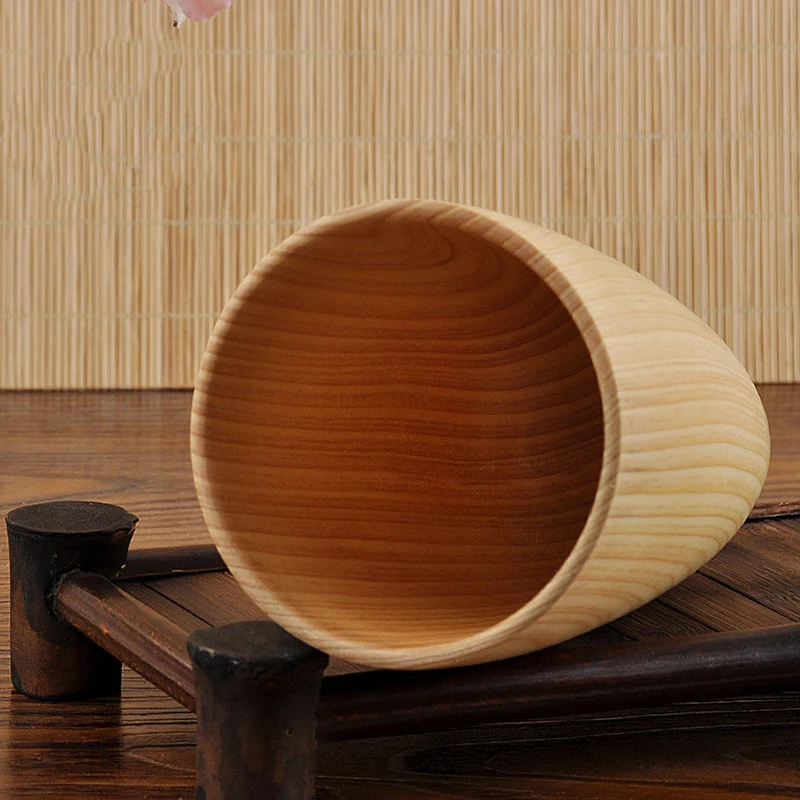 Креативная натуральная оригинальная деревянная бутылка чашка для пива высокое