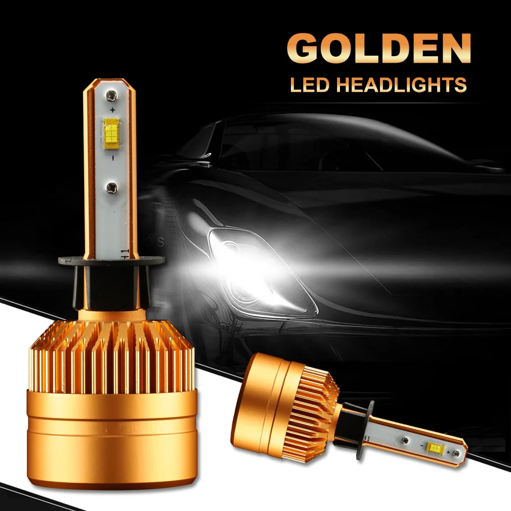 2 шт. H1 LEDd фар автомобиля Conversion Kit 8000LM фар дальнего света лампы Автомобильные внешняя основной туман ксеноновые лампы авто лампы 12 V