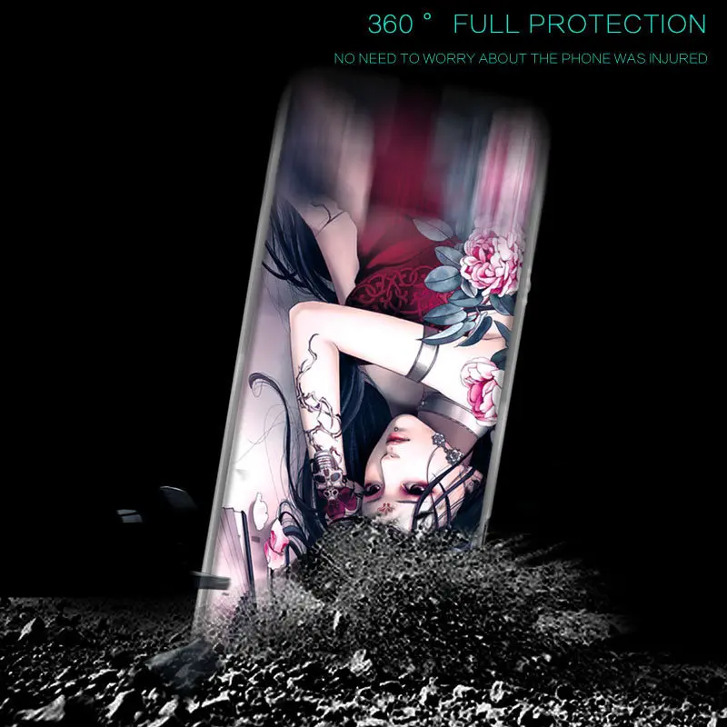 Luxury Silicone Soft TPU Back Case for Lenovo S5 K520 Full Protective Cartoon Painted Cover K 520 Cases 5.7inch |