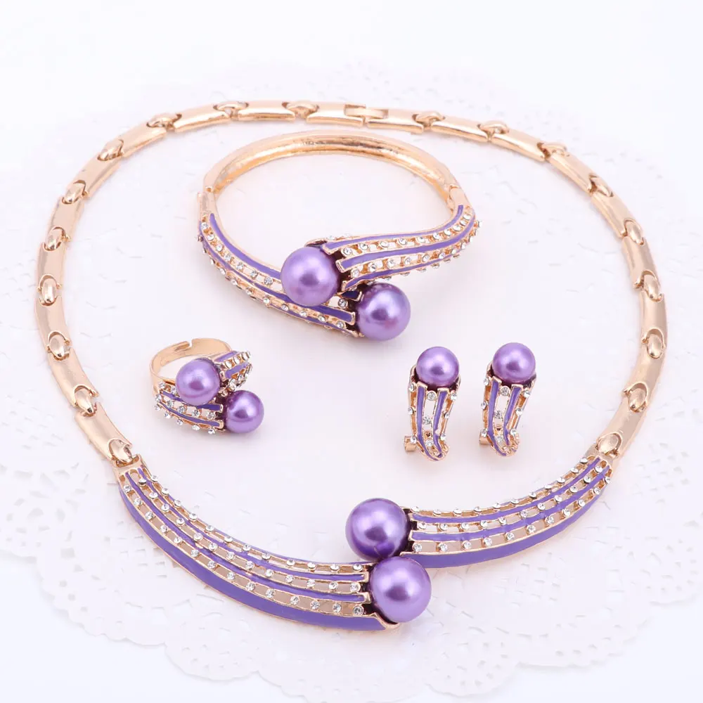 Ювелирный Комплект из колье серёг кольца и браслета|jewelry guitar|jewelry set gift boxjewelry