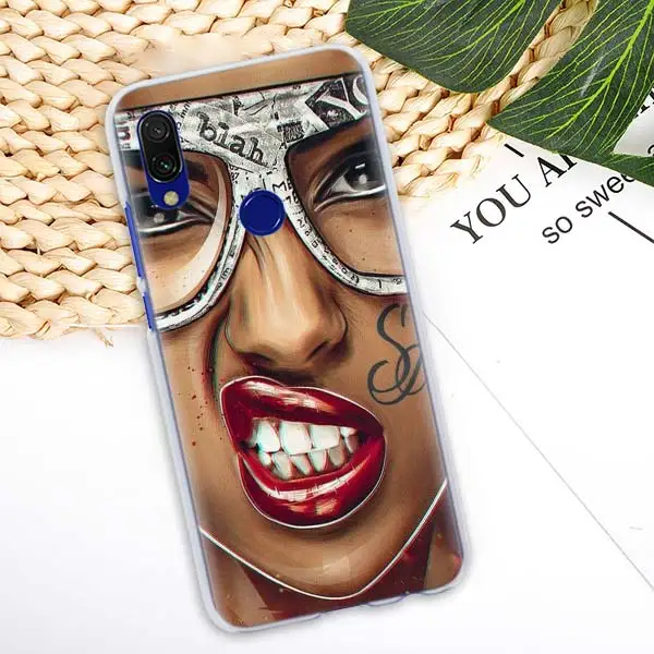 11 Сексуальный чехол с татуировкой на рукавах для Xiaomi Redmi Note 7 Pro 7 6 5 Plus 5A 6A 4X S2 GO Pocophone F1 чехол для телефона Coque - Цвет: 11