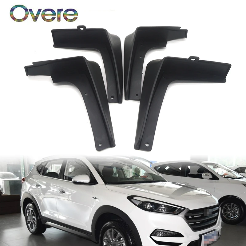 Овере автомобильные передние и задние брызговики для 2016 2017 Hyundai Tucson TL модель Авто
