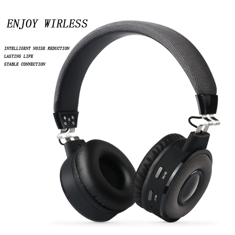 Huanyun Bluetooth наушников Беспроводной стерео Bass Music Спорт гарнитура с микрофоном слот