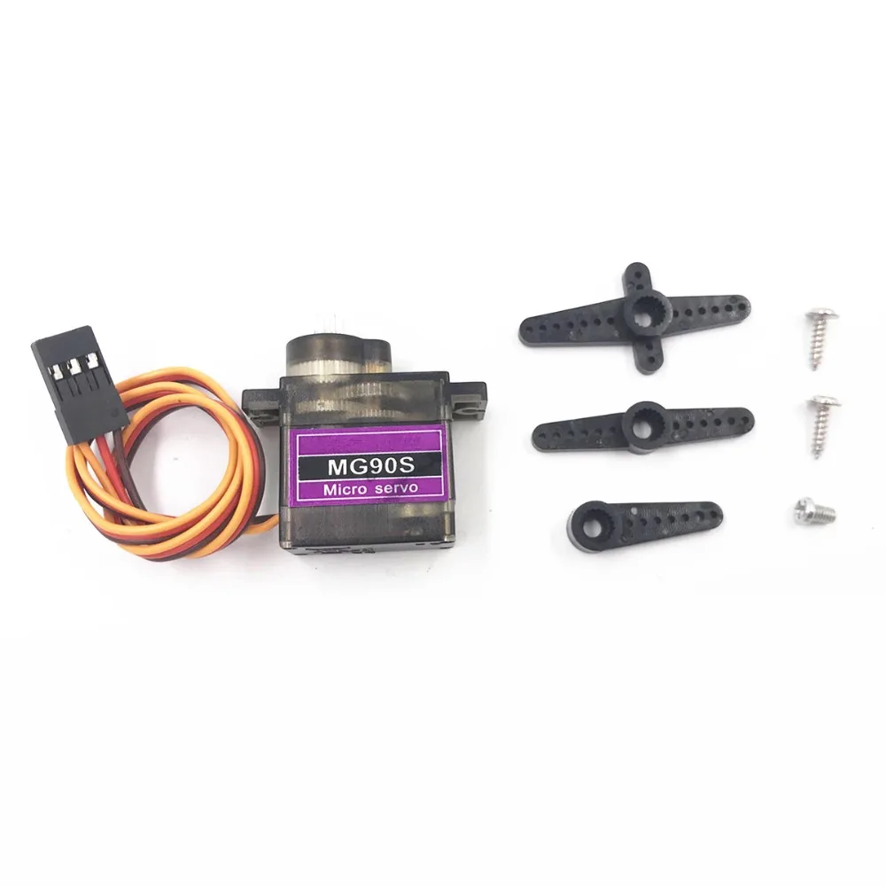 5/10 шт./лот MG90S gear Digital 9g Servo SG90 Для Rc вертолета самолета лодки автомобиля MG90 9G Trex 450 RC
