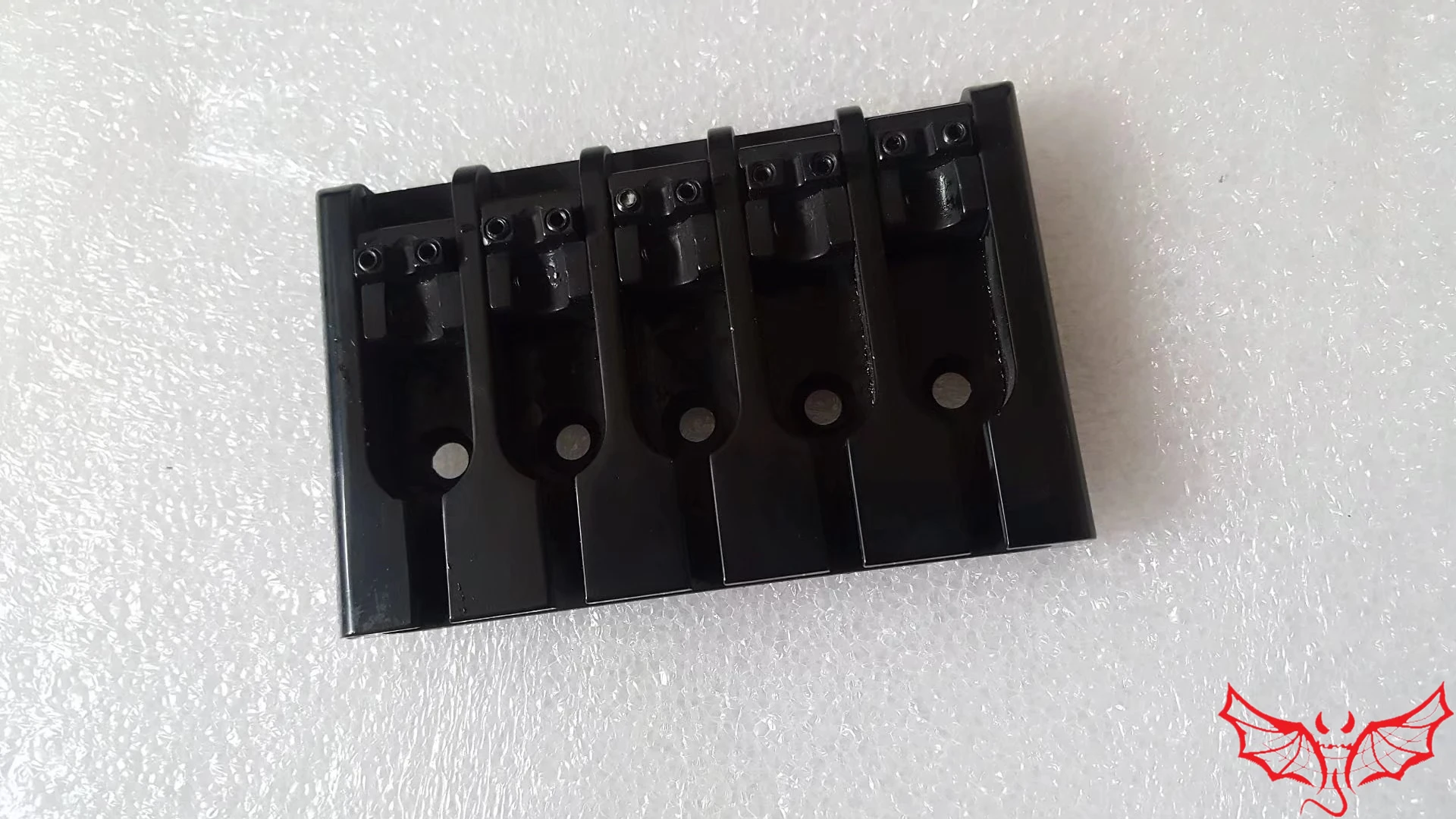 1 Набор высокого количества Hanmosen Deluxe Bass Bridge для 4/5/6 струн электрический бас черный