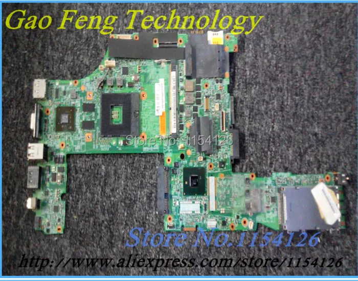 Материнская плата для ноутбука Lenovo T510 материнская 48 4cu06. 031 63Y1543 QM57