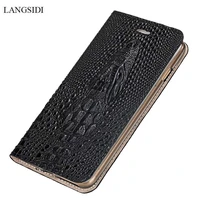crocodile skull phone case for huawei mate 9 10 10 pro p10 p20 p40 pro p30 lite card protector flip cover for honor 20 pro 10 8x