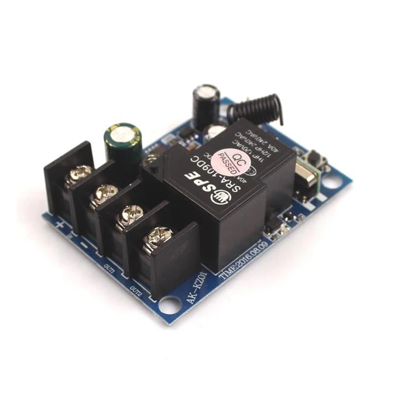 Sleeplion 12-48 В 12 24 36 48 40A 1CH RF Беспроводной удаленного Управление переключатель