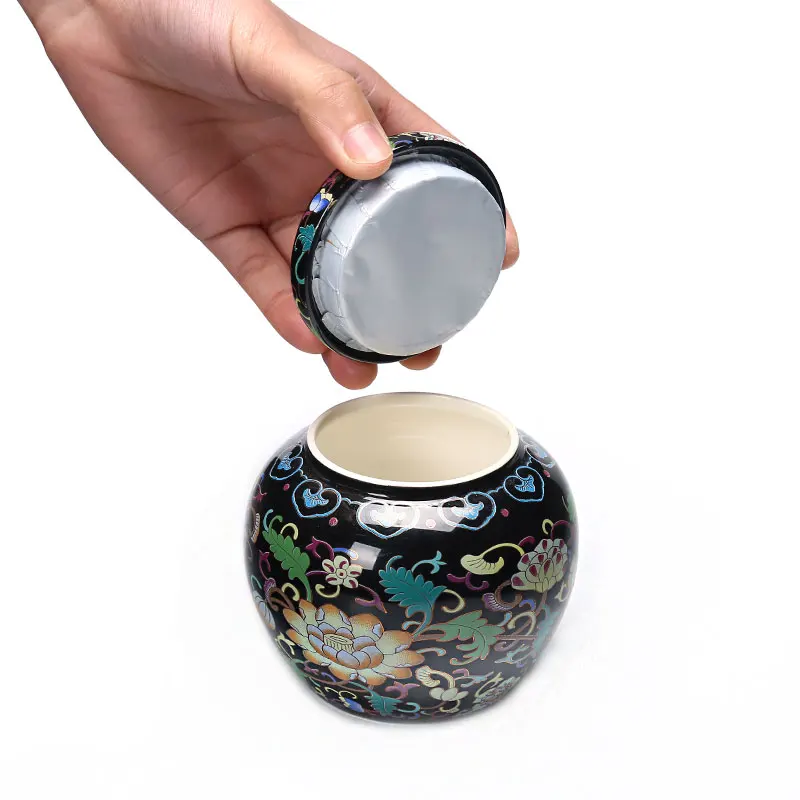 Фарфоровая чайная банка чай конфеты чехол герметичная Емкость для специй